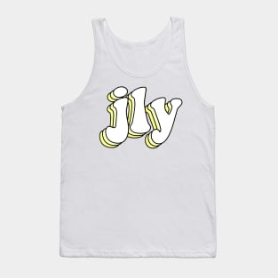 jesus loves you (yellow) Tank Top